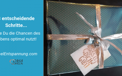 3 entscheidende Schritte, wie Du die Chancen des Lebens optimal nutzt!